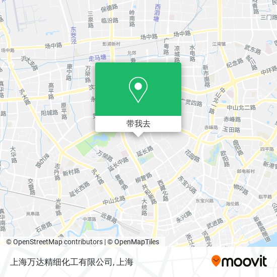 上海万达精细化工有限公司地图