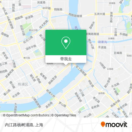 内江路杨树浦路地图