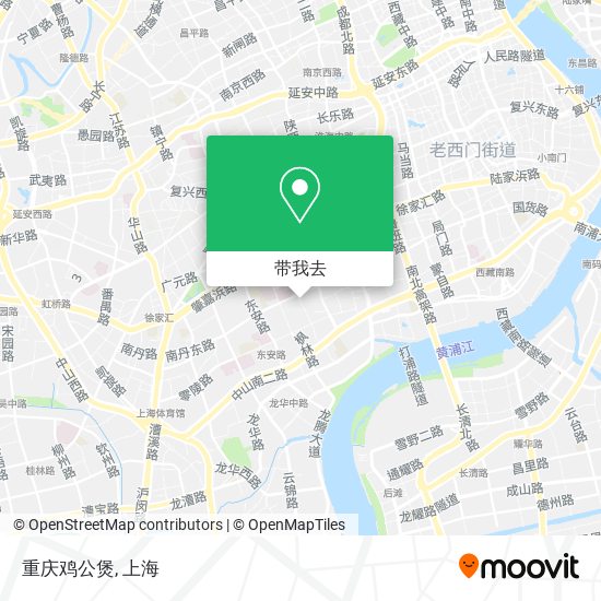 重庆鸡公煲地图