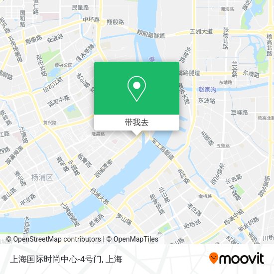 上海国际时尚中心-4号门地图