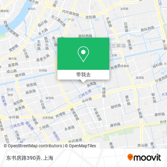东书房路390弄地图