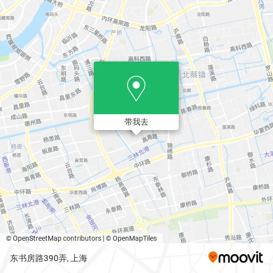 东书房路390弄地图