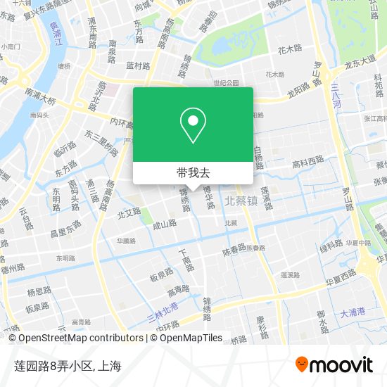 莲园路8弄小区地图