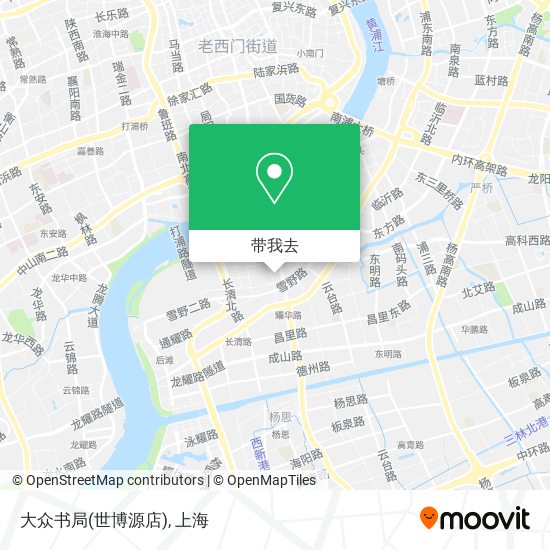 大众书局(世博源店)地图