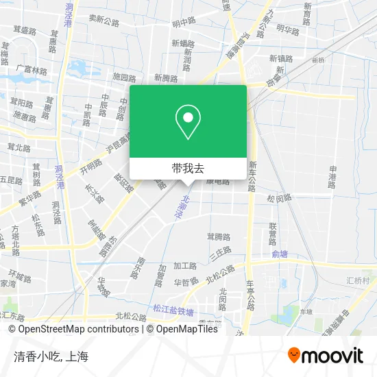 清香小吃地图