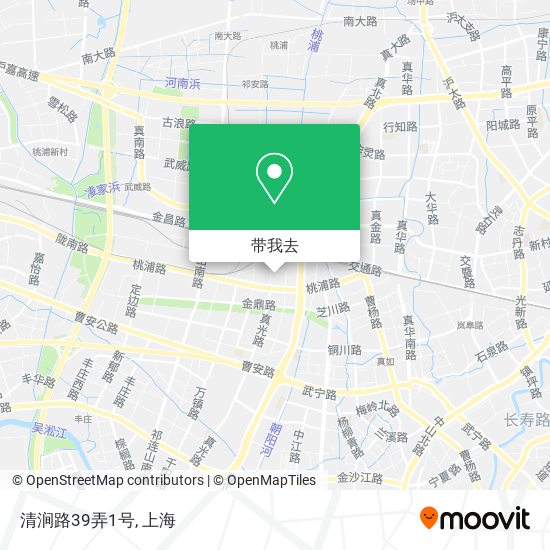 清涧路39弄1号地图