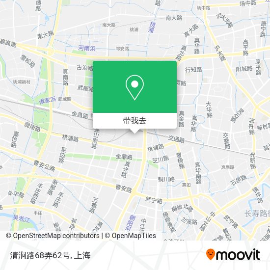 清涧路68弄62号地图