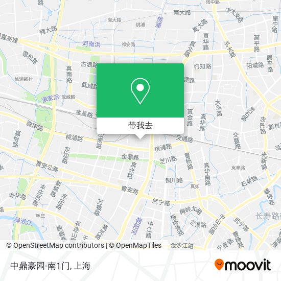 中鼎豪园-南1门地图