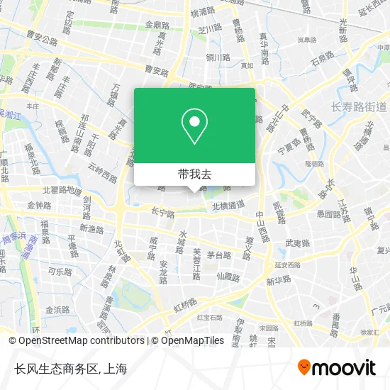 长风生态商务区地图