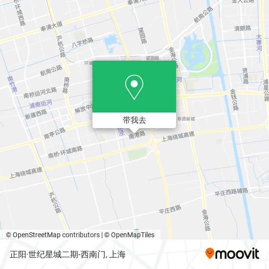 正阳·世纪星城二期-西南门地图