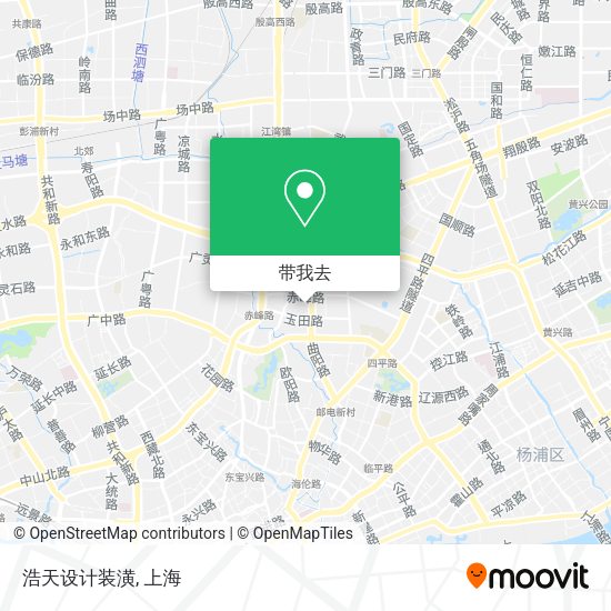 浩天设计装潢地图