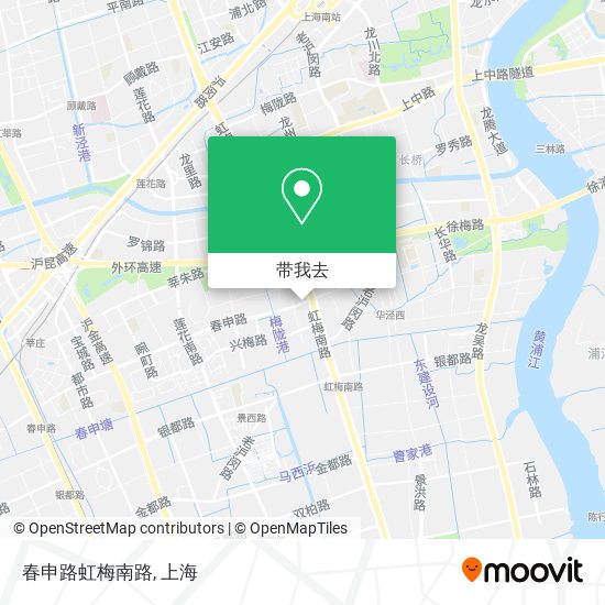 春申路虹梅南路地图