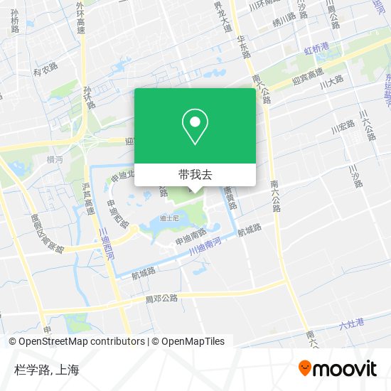 栏学路地图