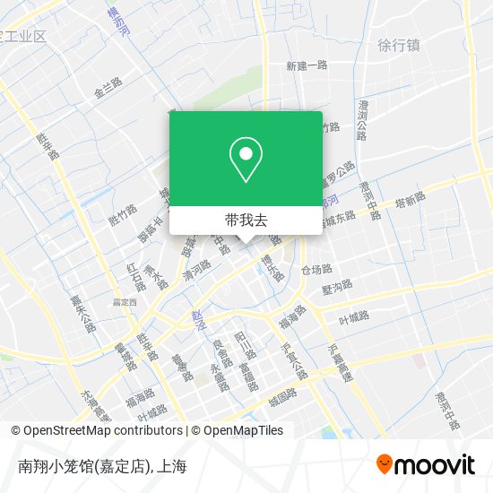 南翔小笼馆(嘉定店)地图