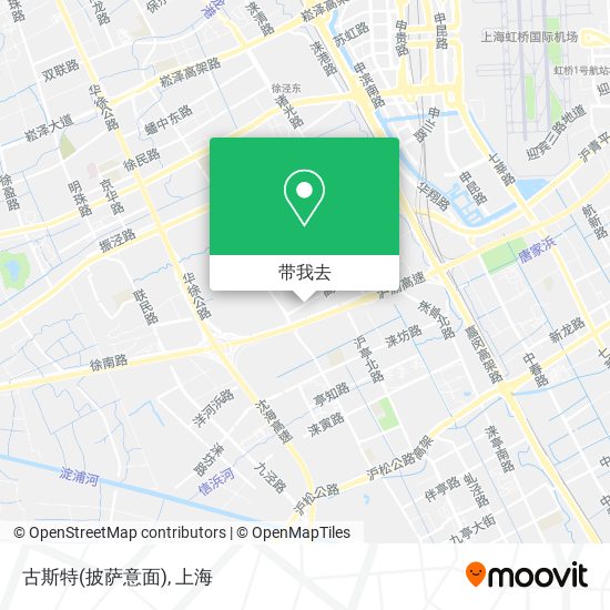 古斯特(披萨意面)地图