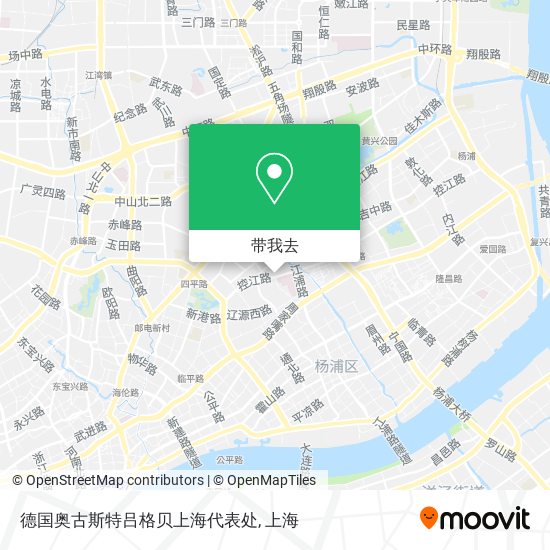 德国奥古斯特吕格贝上海代表处地图