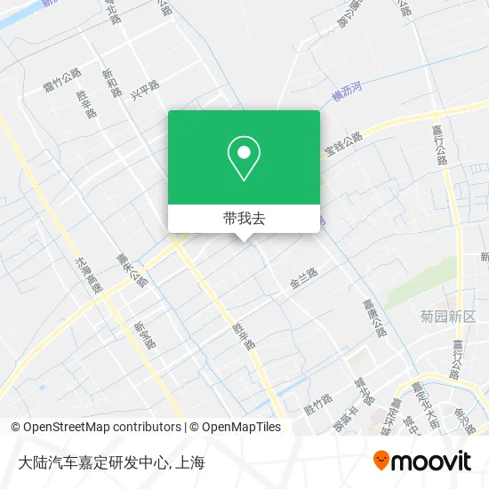 大陆汽车嘉定研发中心地图