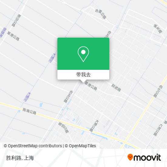 胜利路地图