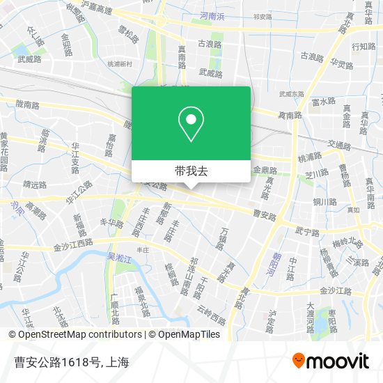 曹安公路1618号地图