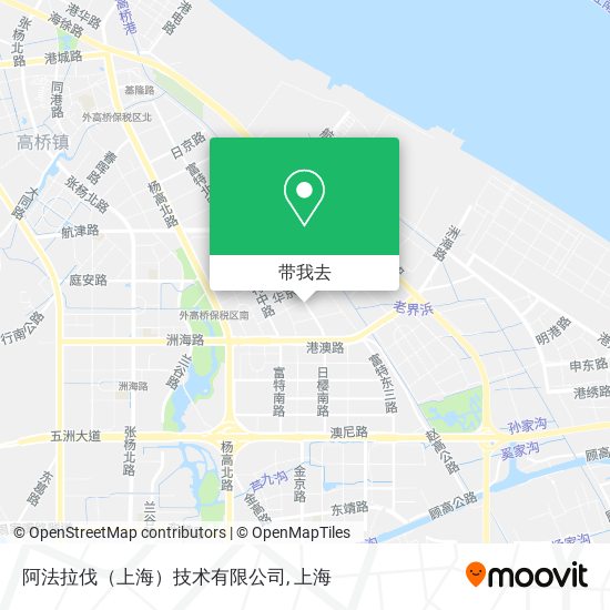 阿法拉伐（上海）技术有限公司地图