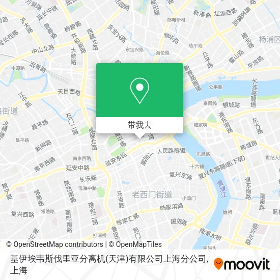 基伊埃韦斯伐里亚分离机(天津)有限公司上海分公司地图