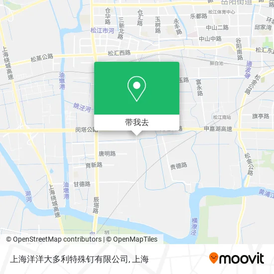 上海洋洋大多利特殊钉有限公司地图
