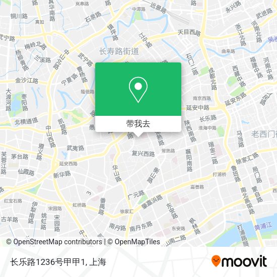 长乐路1236号甲甲1地图