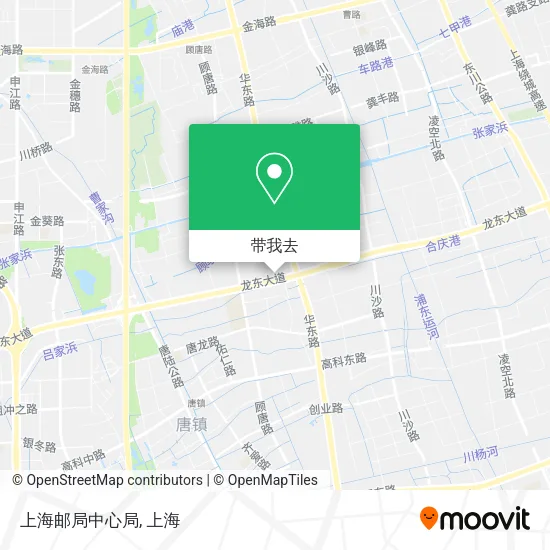 上海邮局中心局地图