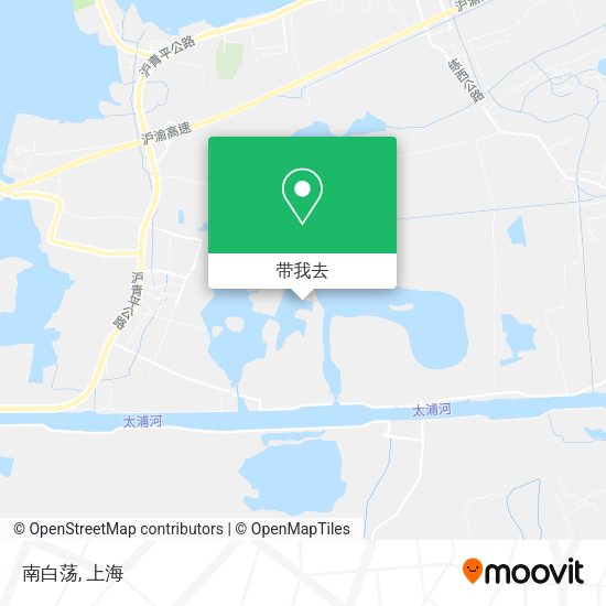 南白荡地图