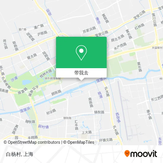 白杨村地图