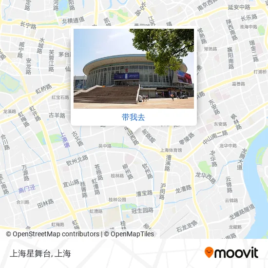 上海星舞台地图