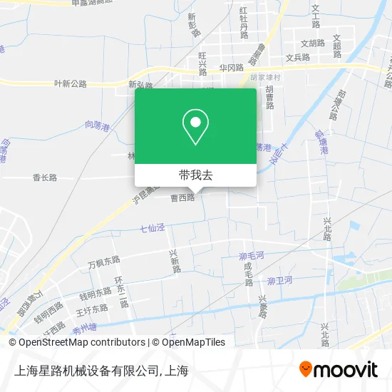上海星路机械设备有限公司地图