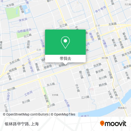 银林路华宁路地图