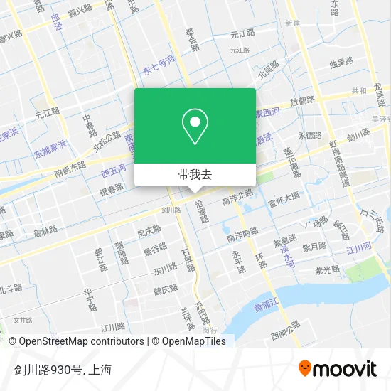 剑川路930号地图