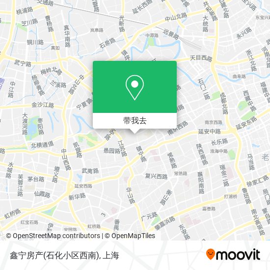 鑫宁房产(石化小区西南)地图