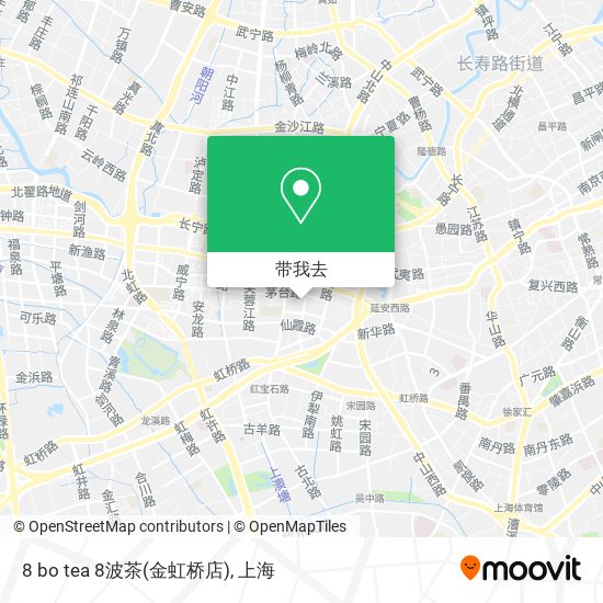 8 bo tea 8波茶(金虹桥店)地图