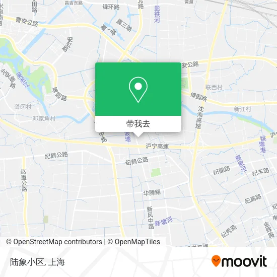 陆象小区地图