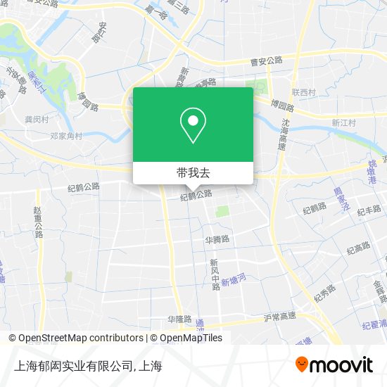 上海郁闳实业有限公司地图