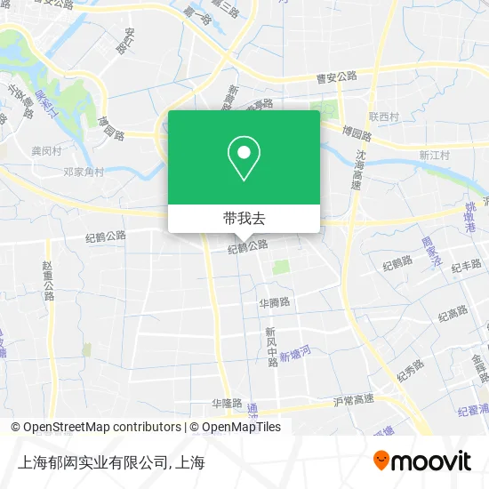 上海郁闳实业有限公司地图