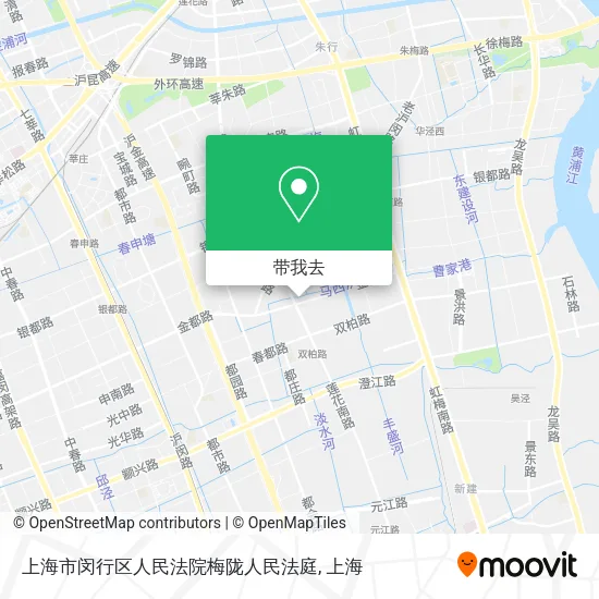 上海市闵行区人民法院梅陇人民法庭地图