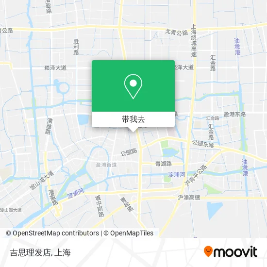吉思理发店地图