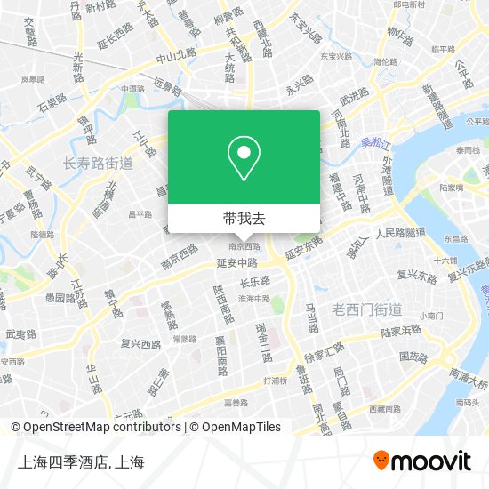 上海四季酒店地图
