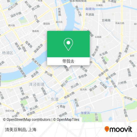 清美豆制品地图