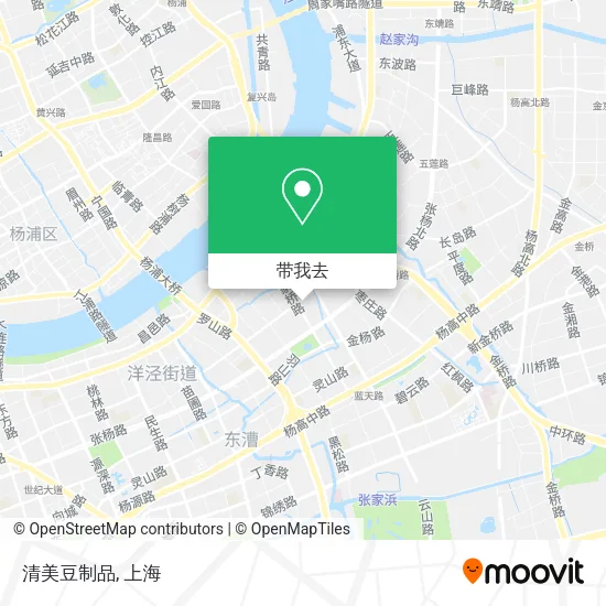 清美豆制品地图