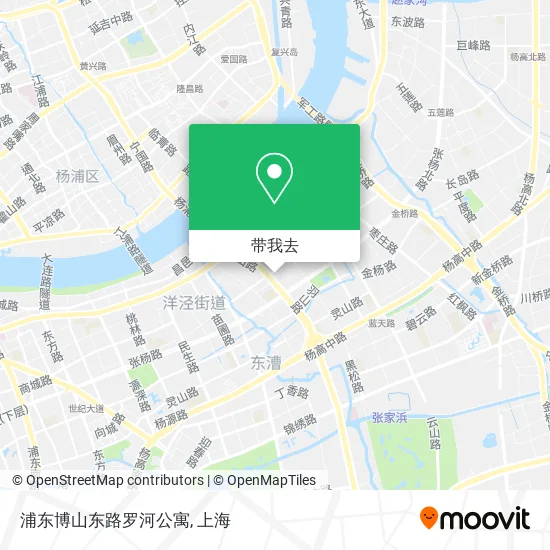 浦东博山东路罗河公寓地图