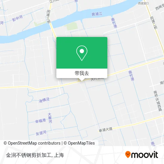 金润不锈钢剪折加工地图