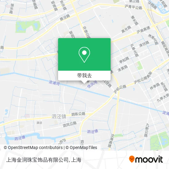 上海金润珠宝饰品有限公司地图