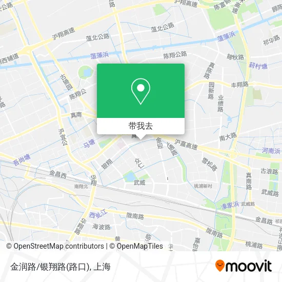 金润路/银翔路(路口)地图