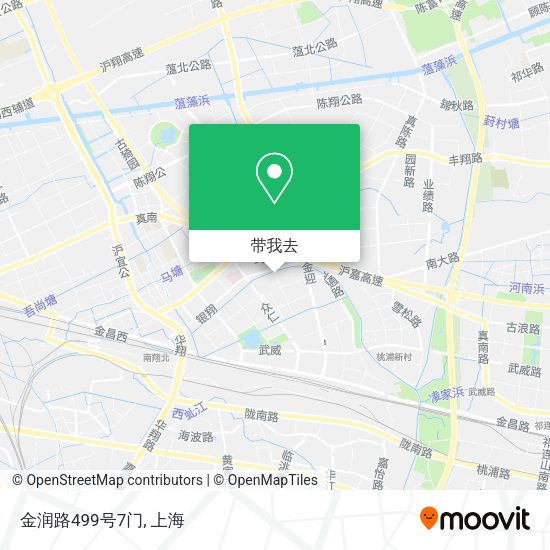 金润路499号7门地图