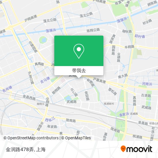 金润路478弄地图